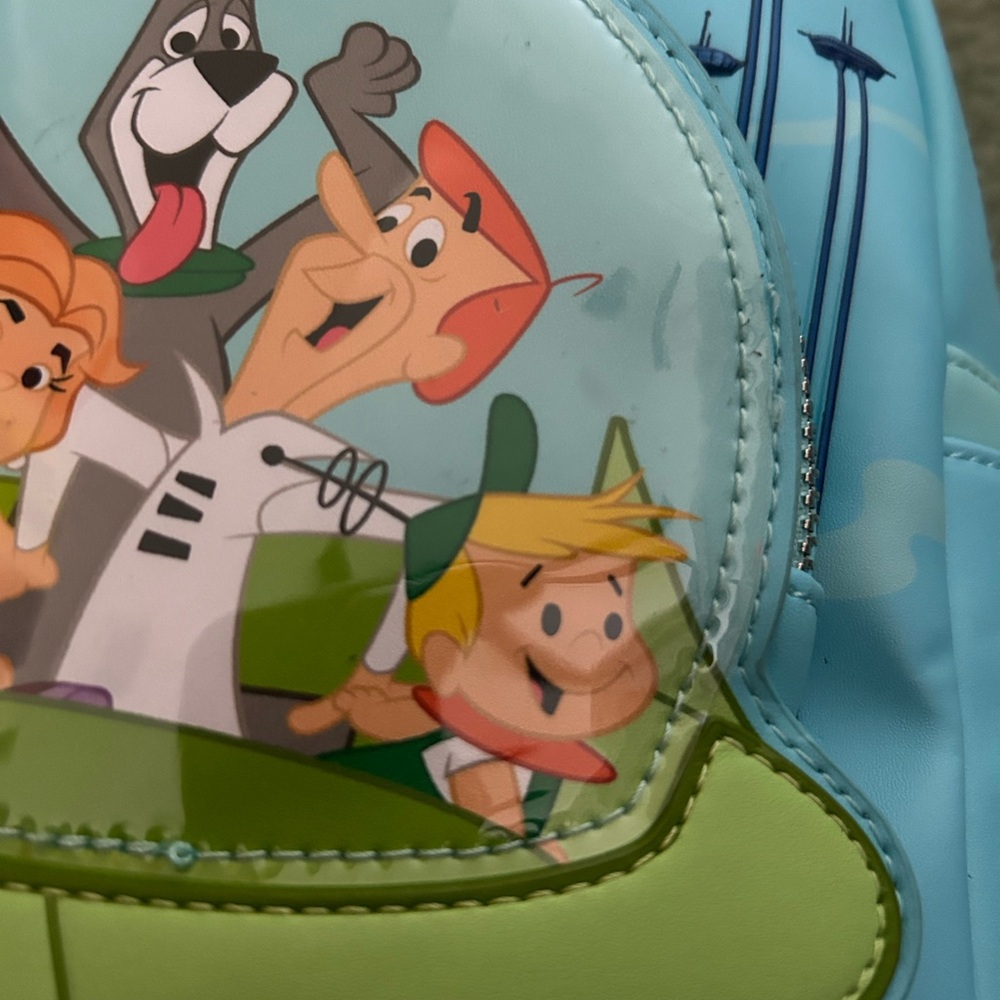 The jetsons loungefly mini bakpack hanna barbera new some scuffs 2022 bag READ - Picture 9 of 10